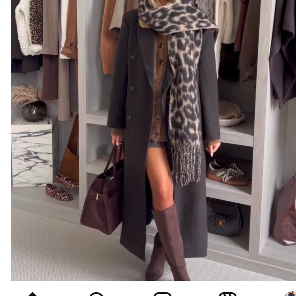 Black dress coat